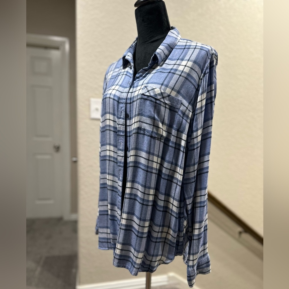 Lucky Brand Plaid long sleeve